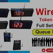 Wireless Token Display Dispenser Queue Management System For Clinic Lab Hospital More
