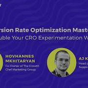 Conversion Rate Optimization Masterclass 2X Your CRO With The Growth Chef