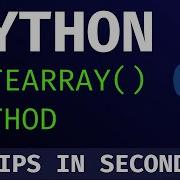 What Is A BYTEARRAY Method In Python Interview Questions