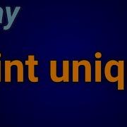 Java Program To Print Unique Elements In Array