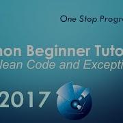 Python Beginner Tutorial 7 Clean Code And Exceptions