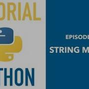Pemrograman Python Untuk Pemula 38 String Method