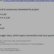 Connect To Access 2007 From Java 8 Using Ucanaccess Tutorial