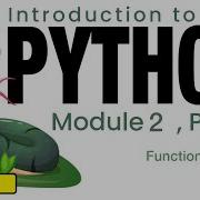 Python Fall 2025 Module 2 5 Functions
