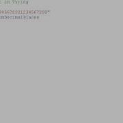 Programming In Turing Formatted Output
