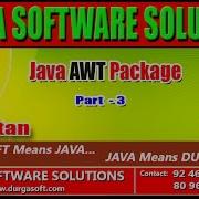 Corejava Java AWT Package Part 3