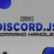 Discord Js V12 Bot Tutorial Command Handler Episode 2 MenuDocs