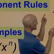 Exponent Rules With Examples