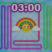 Sınıf Toplama Bombası 3 Minute Rainbow Timer Bomb Countdown Timer