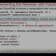 Applying Java FutureTask To Implement A Memoizer Cache