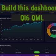Создайте дашборд Qt 6 QML с нуля темы оформления графики и навигация