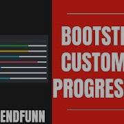 Bootstrap 4 Customised Progress Bar Web Development