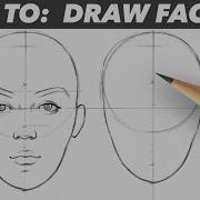 How To Draw Face Easy Beginner Proportion Tutorial