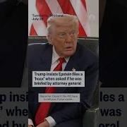 Trump Insists Epstein Files A Hoax