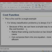 Machine Learning Logistic Regression Part 6 Urdu Cost Function Gradient Descent By Usman Khan