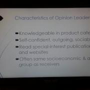 BU 251 Marketing II Chapter Nine Reference Groups And Word Of Mouth