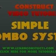 Construct 2 Tutorial Simple Combo System