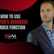 How To Use Twitter S Advanced Search Function Digitalmarketing