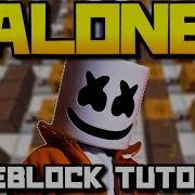 EASY How To Make Marshmello ALONE Minecraft