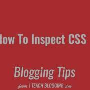 How To Inspect CSS On Google Chrome