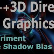 Experiment Cube Shadow Bias C 3D DirectX Tutorial