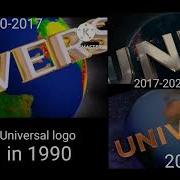 Universal Logo 1990 2010 2017 2021 2022