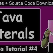 Java Tutorial Literals In Java