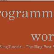 Apache Sling Tutorial Building An Application Part 3 Post Servlet