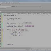 Learn C Programming Tutorial 12 7 Printing Binary Data Part 2