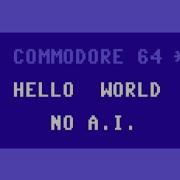 Hello World On Commodore 64 In Assembly Language Machine Code