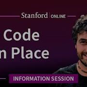 Information Session Code In Place 2025