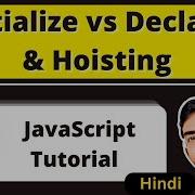 Hoisting Initialization And Declaration JavaScript Tutorial
