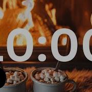 10 Minute Timer Fall Rainy Day Cozy Aesthetic Vibes Fire Place Study Classroom Lofi Music