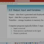 Using Pseudocode To Model A Program Output Input And Variables
