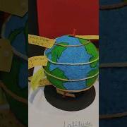 3d Model Of Globe Model Of Longitude And Lattitude Of Earth