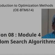 S09 Random Search Algorithm Digital Learning