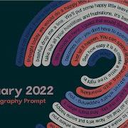 Use Text Typography Prompt Genuary 2022 Generative Art Process Video