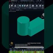 Union Command In AutoCAD 3D 05 II Autocaddrawing Shortsviral