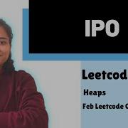 IPO Leetcode 502 Heaps