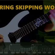 Metal Rhythm Guitar String Skipping Workout Not Boring