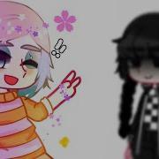 CUTE COMBO ATTACK Enid Wednesday Meme Trend Gacha Club Wednesday Addams