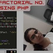 Find Factorial Number Using PHP PHP Tutorials For Beginners Coding Softershraddha Php
