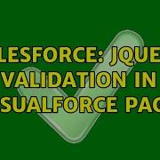 Salesforce Jquery Validation In Visualforce Page
