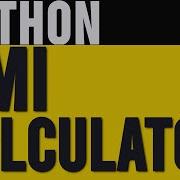 How To Build Simple BMI Calculator In Python