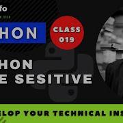 19 Python Case Sensitive