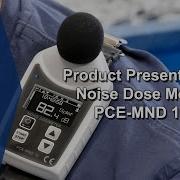 Exact Measurement Of Noise Exposure At The Work Sound Level Meter PCE MND 10 Pceinstruments