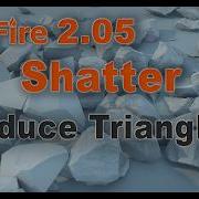 Rayfire Shatter Reduce Triangles For Clusters