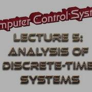 Lecture5 Responses Of Discrete Time Systems