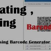 Creating Saving Barcode Using Barcode Generator Software Part2