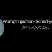 Prompt Injection Sched Yule Conflict DAY 8 AOC 2025 TryHackMe